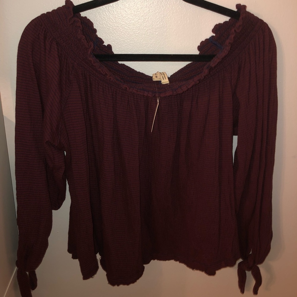 Free People Off the Shoulder Top